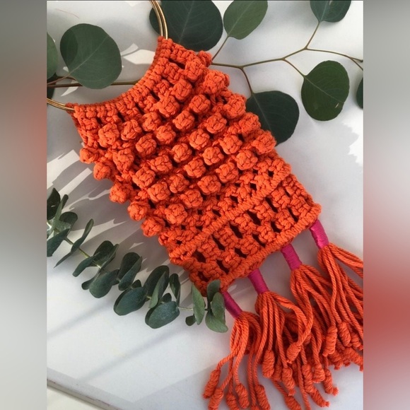 Macrame handbag - Picture 4 of 6